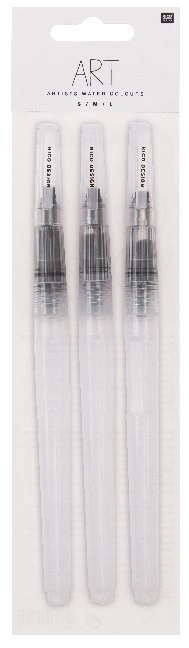 Wassertankpinsel Set, Rund