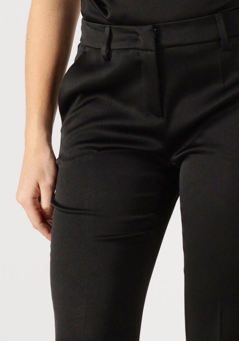 zwarte luisa cerano flared broek 638854/1694-00