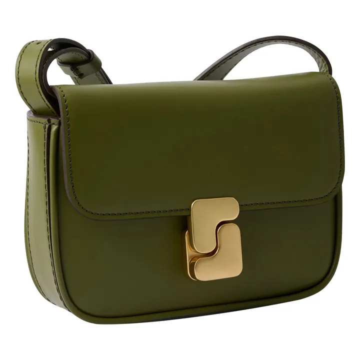 Soeur Sac Bell Cuir | Vert olive