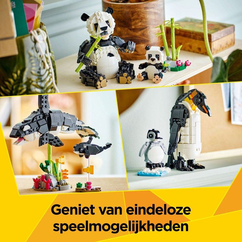 LEGO Creator 3in1 Wilde dieren: pandafamilie 31165
