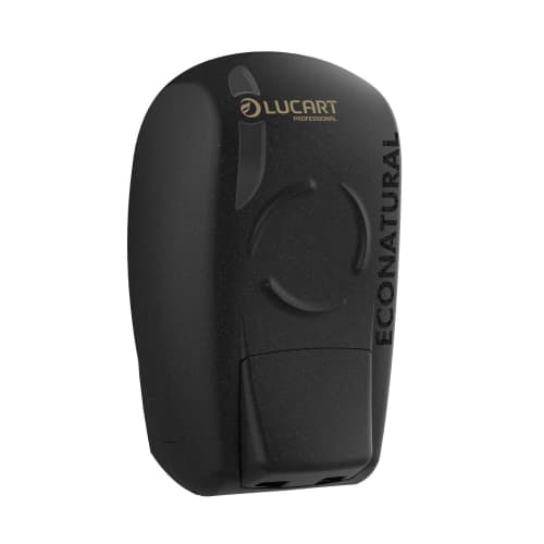 Distributeur de savon Lucart EcoNatural Flow noir 400ml