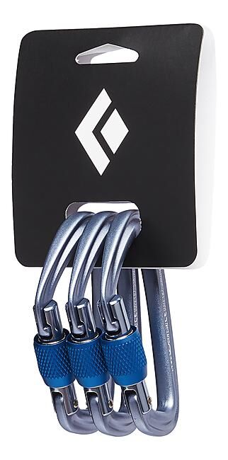 BLACK DIAMOND - MOUSQUETON HOTFORGE SCREWGATE 3 PACK