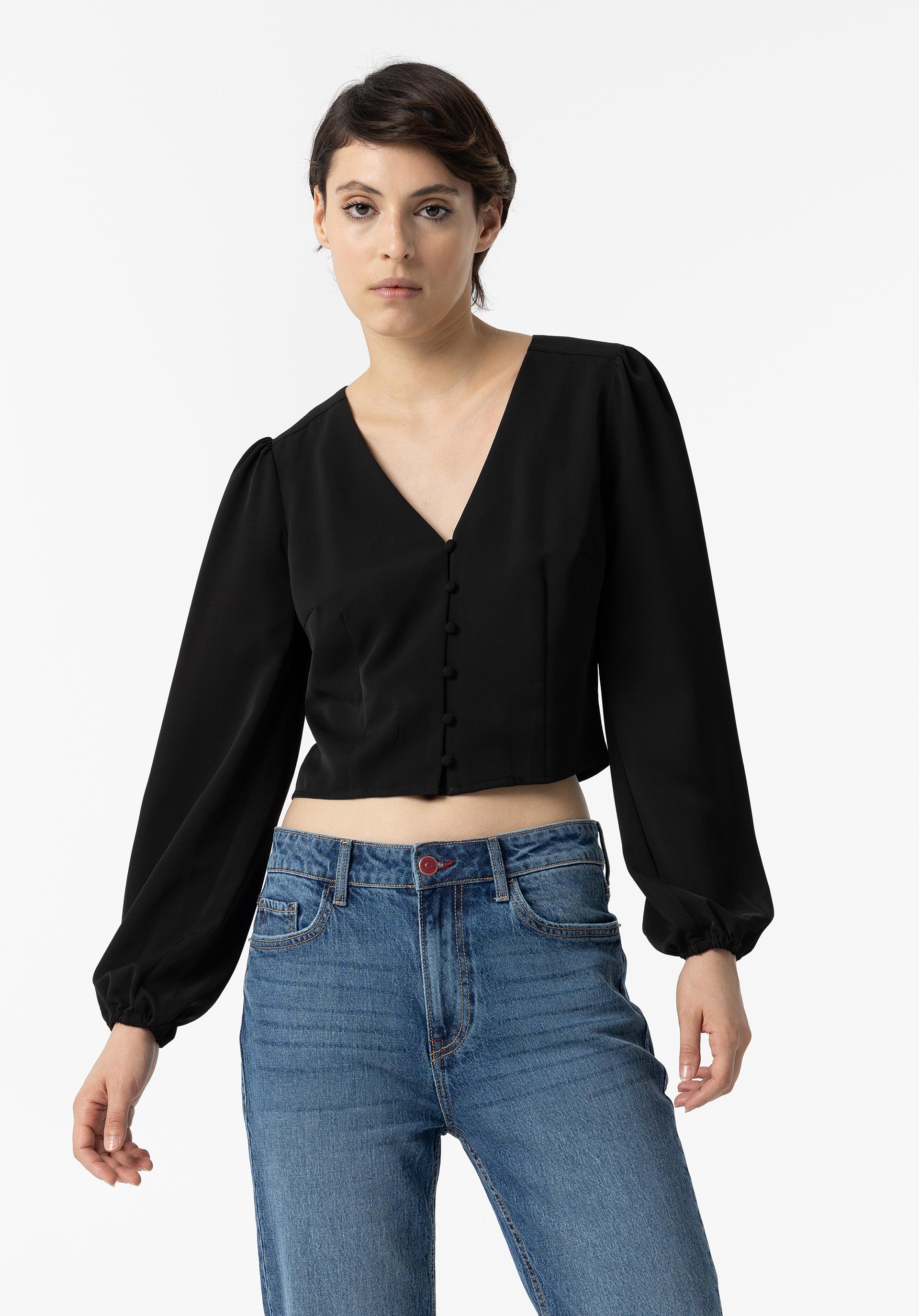 Blusa com Botões