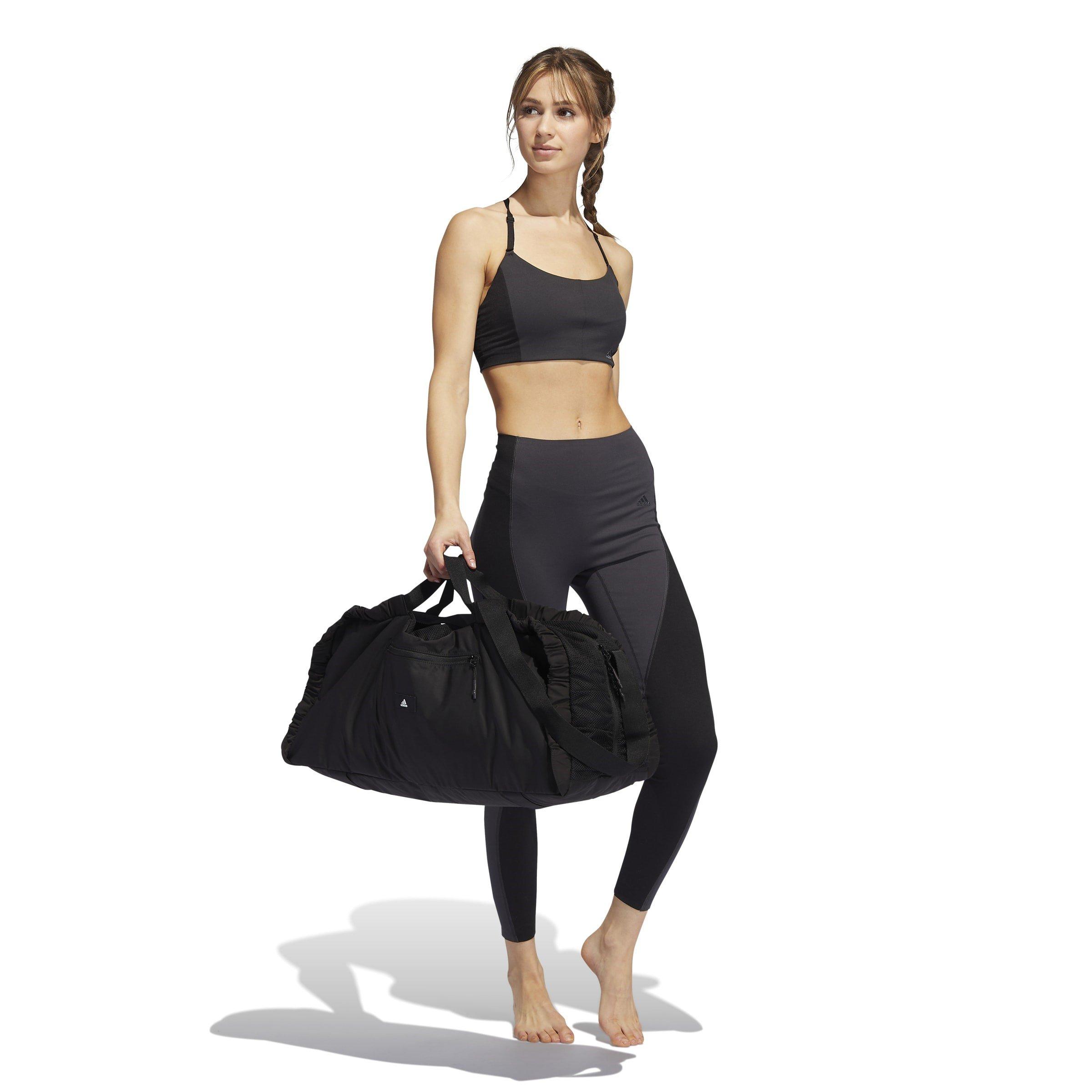 adidas Yoga Studio Light Support 3 Stripes Bra Womens