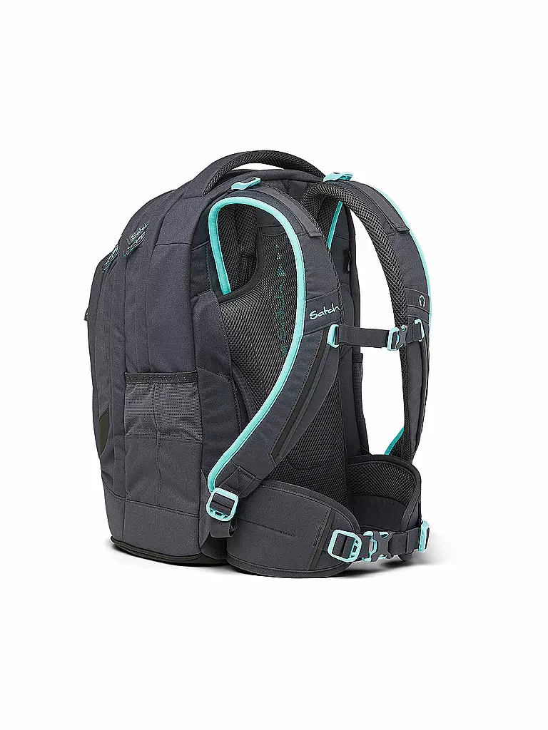 SATCH Schulrucksack Pack - Mint Phantom grau
