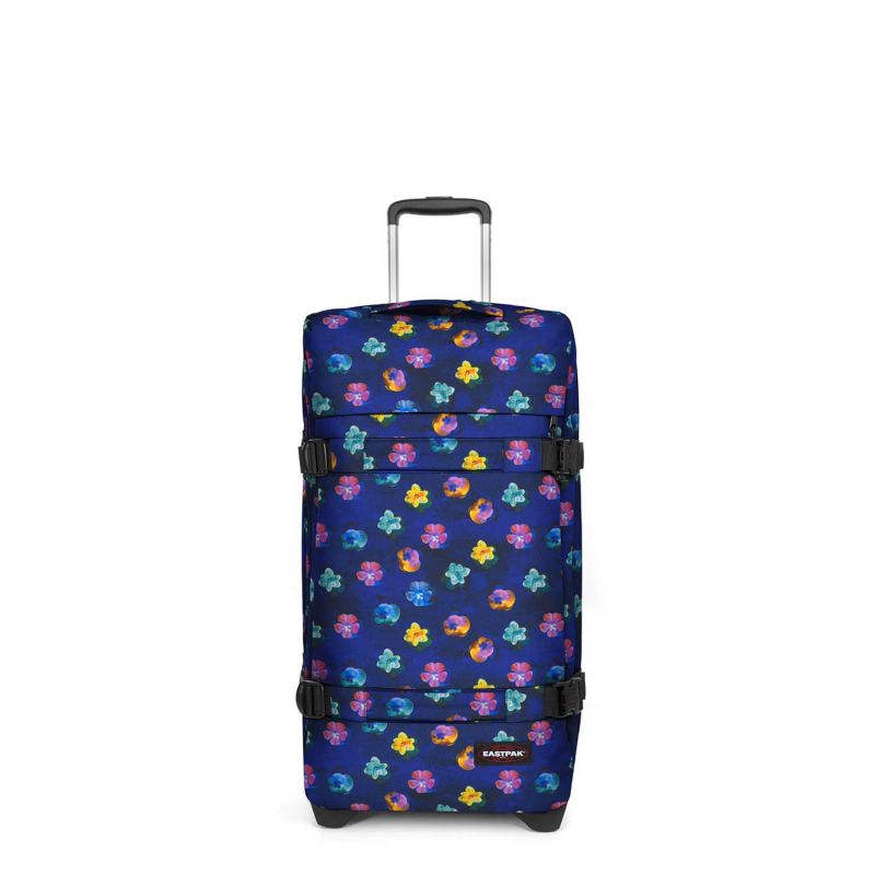 Valise souple Transit'R M 67 cm Flower Blur Navy