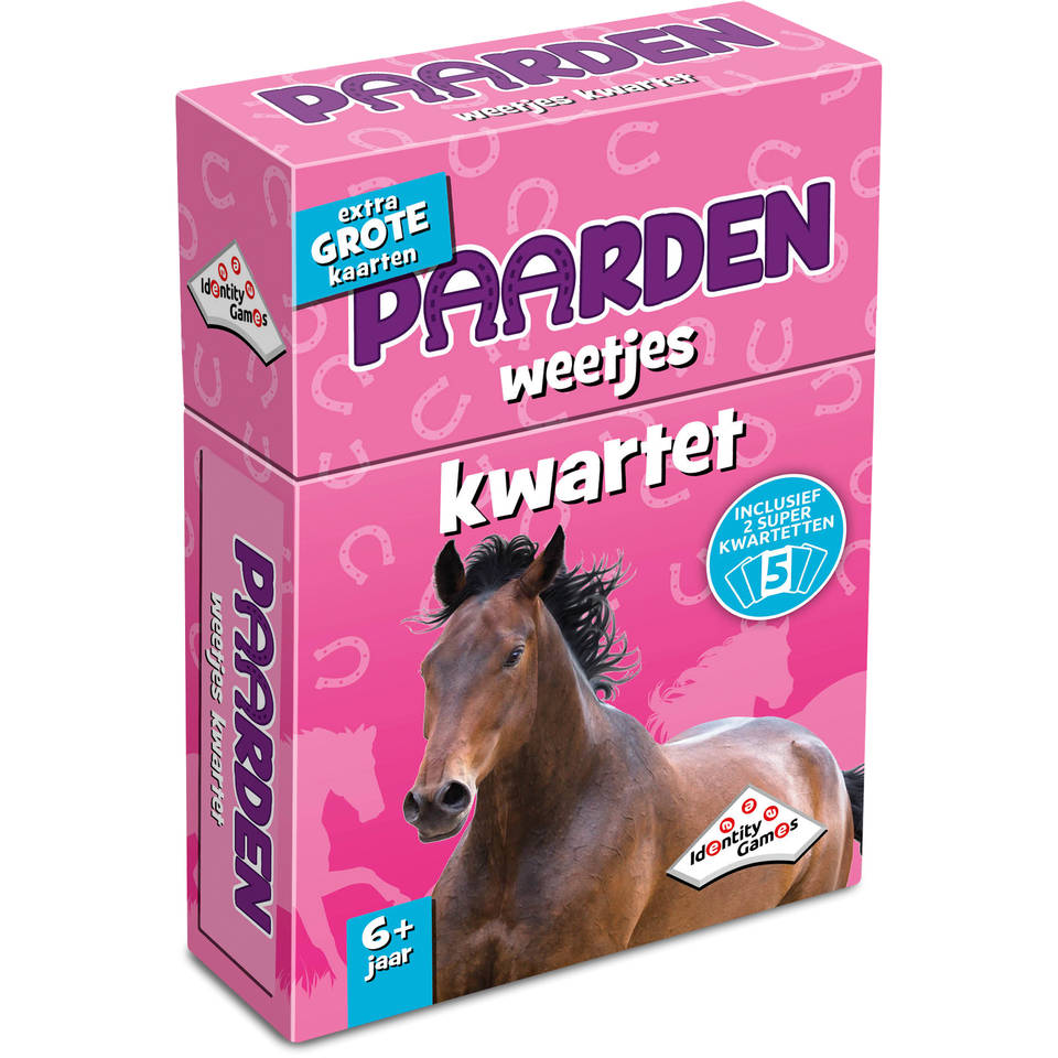 Paarden weetjes kwartet