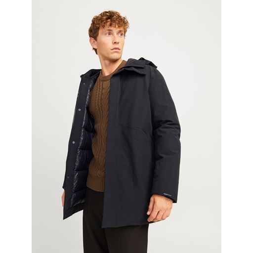 Jack&Jones Keen Parka Frakke, Black, XXL