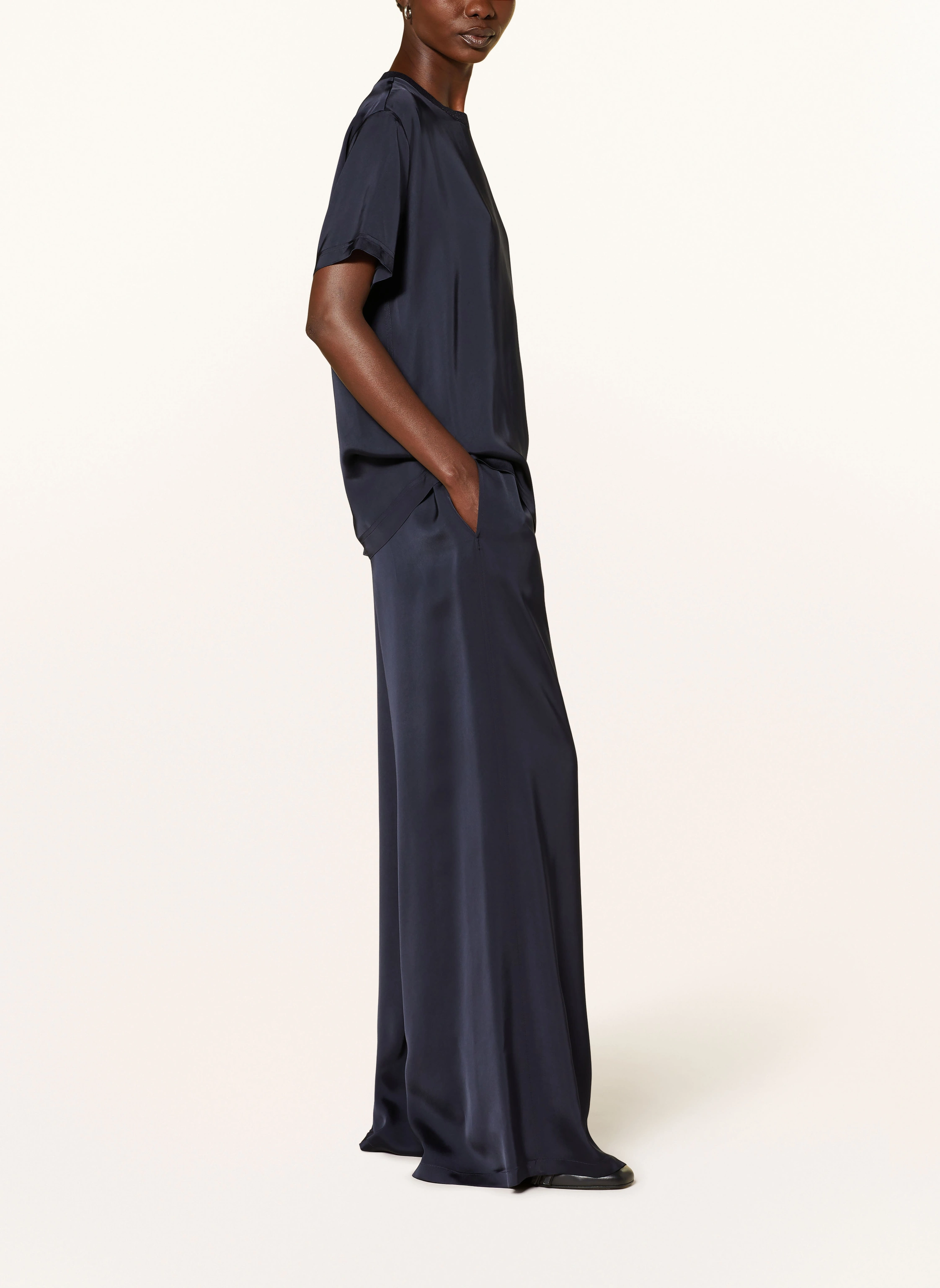FABIANA FILIPPI Marlenehose aus Satin