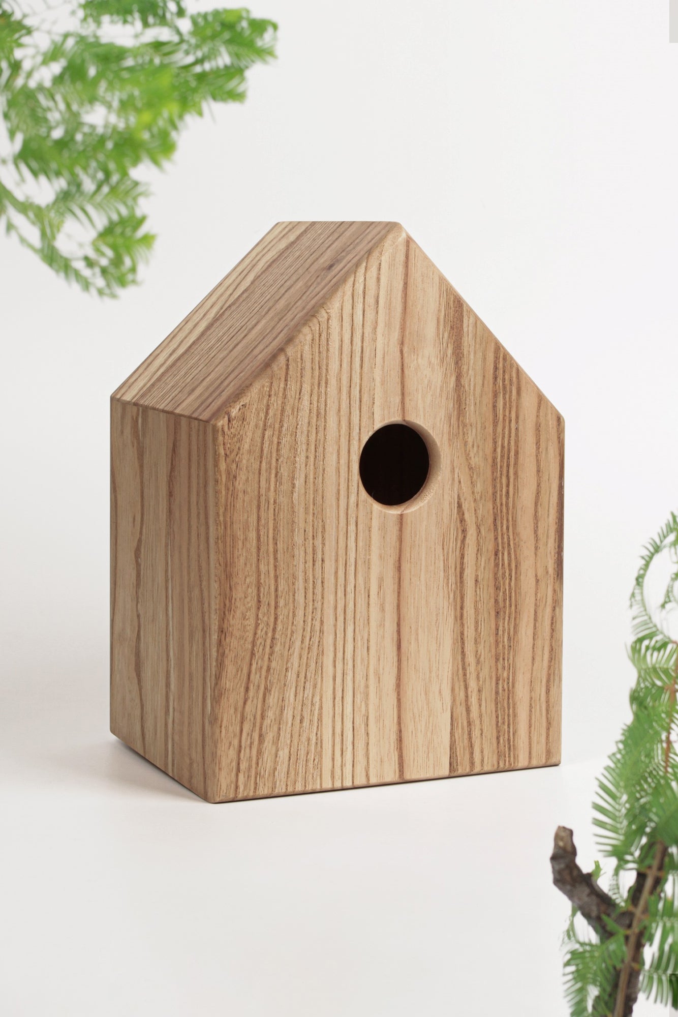 Singing Friend vogelhuisje Jan naturel 16 x 13 x 23 cm