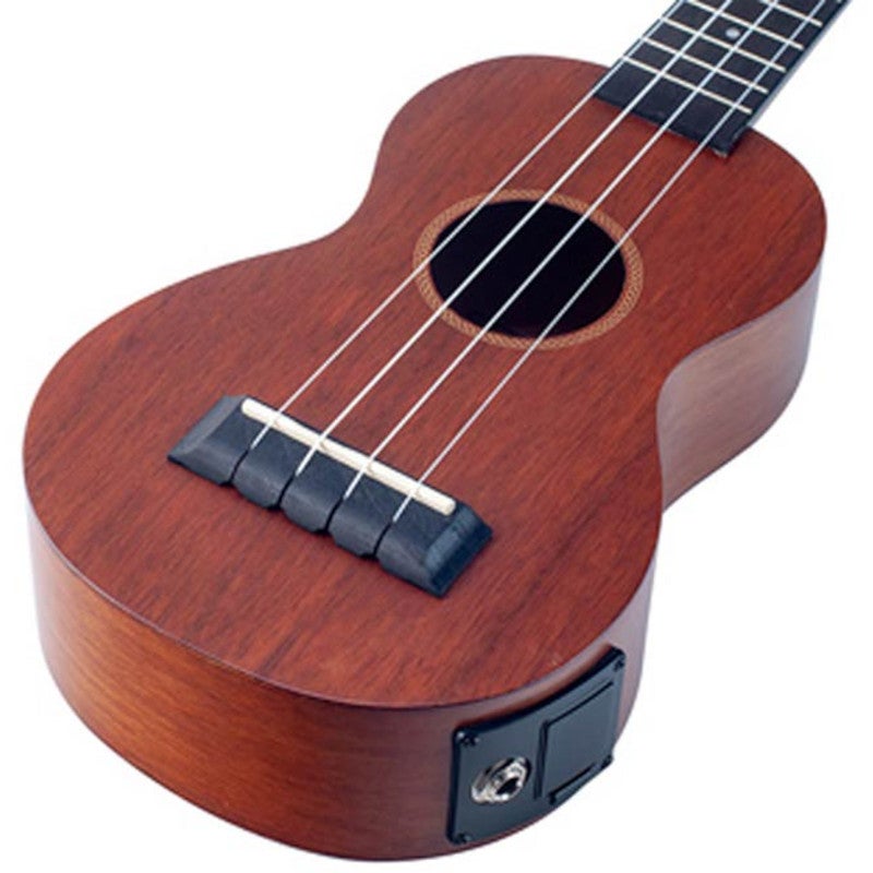 Mahalo MJ1VTTBR Java Series elektrisch-akoestische sopraan ukelele