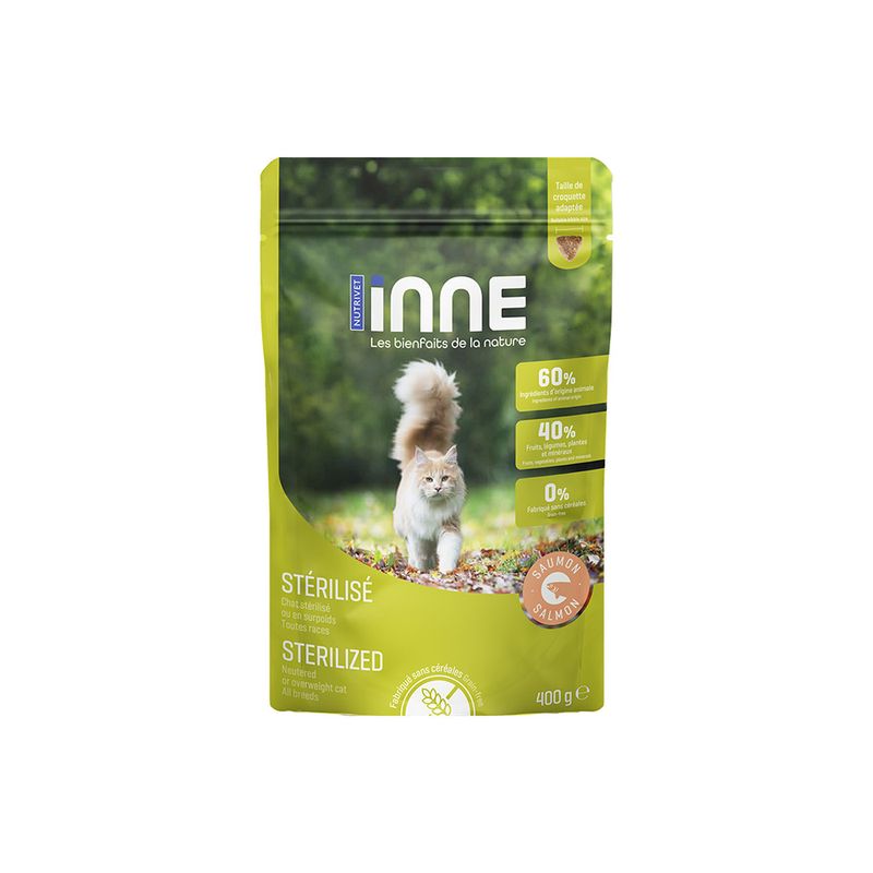 Nutrivet Inne Sterilised saumon pour chat