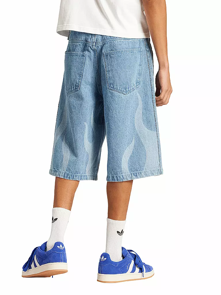 ADIDAS ORIGINALS Jeansshorts hellblau