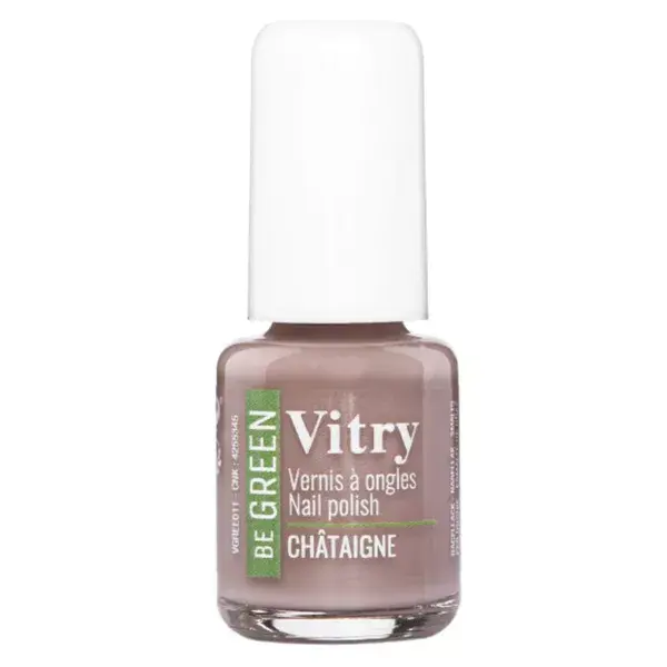 Esmalte Vitry Be Green nº 011 Castanho 6ml