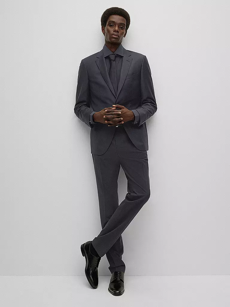 BOSS Hemd Regular Fit H-JOE  schwarz