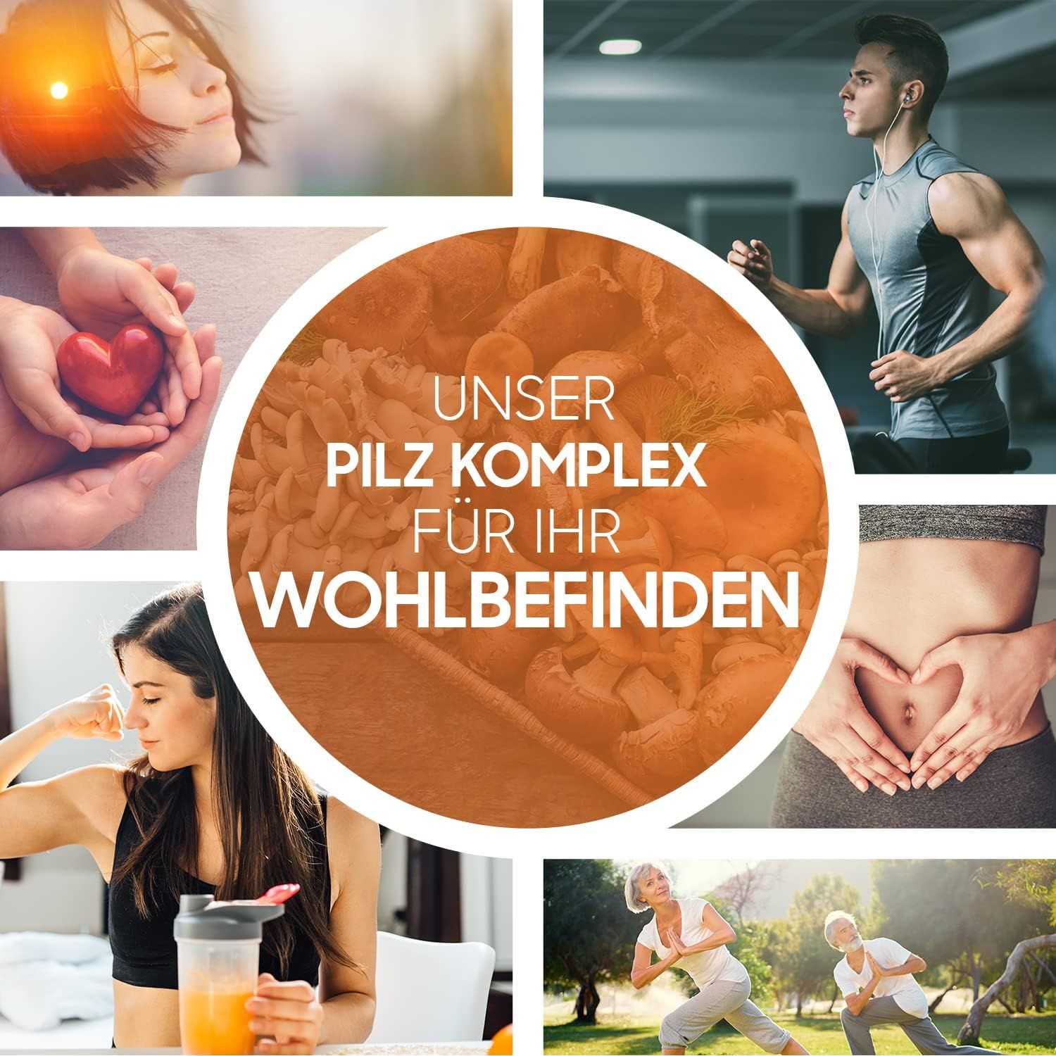 WeightWorld BIO Pilz Komplex mit 8 Pilzsorten