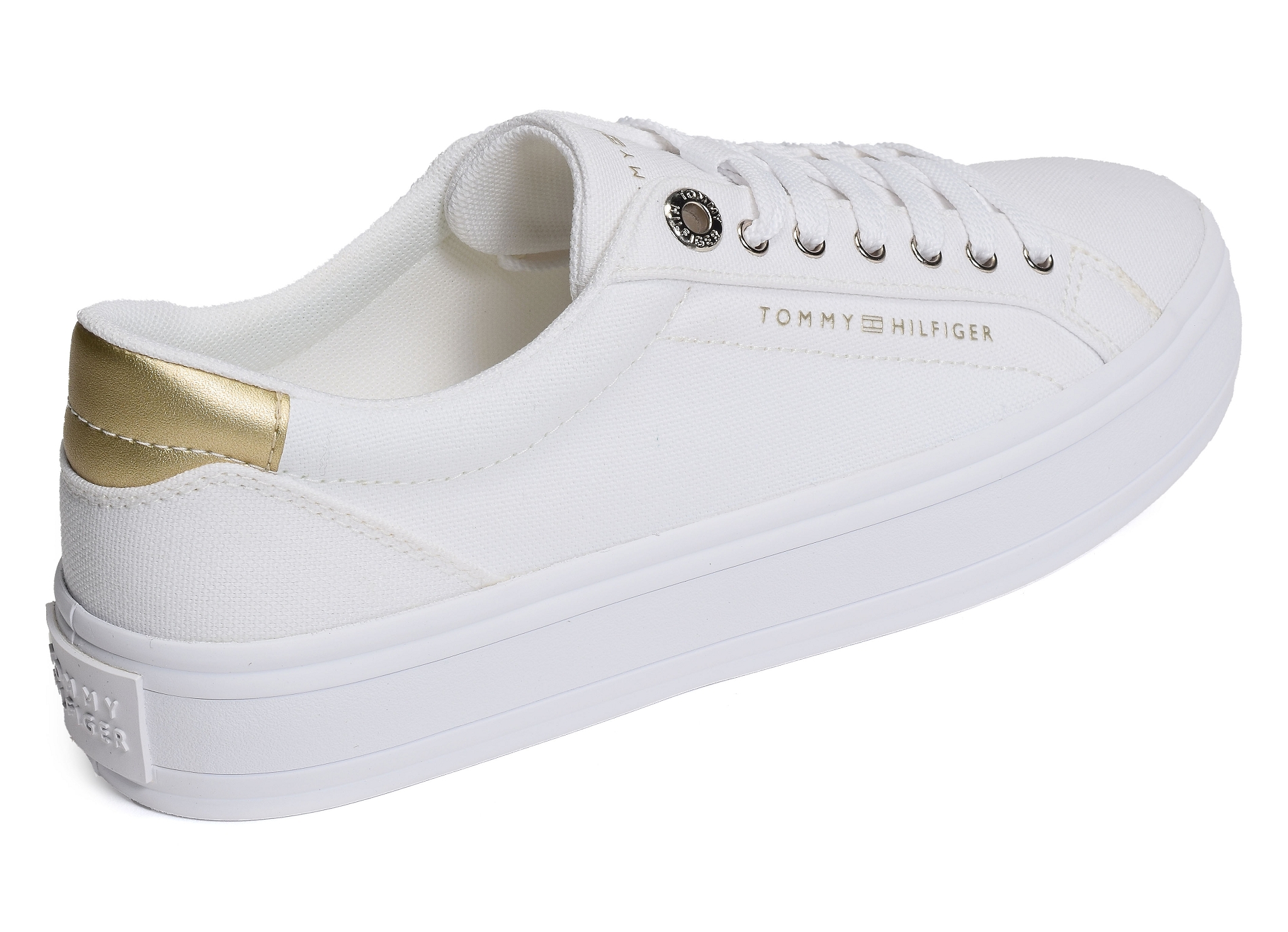 Essential vulc canvas sneaker 7682 blanc