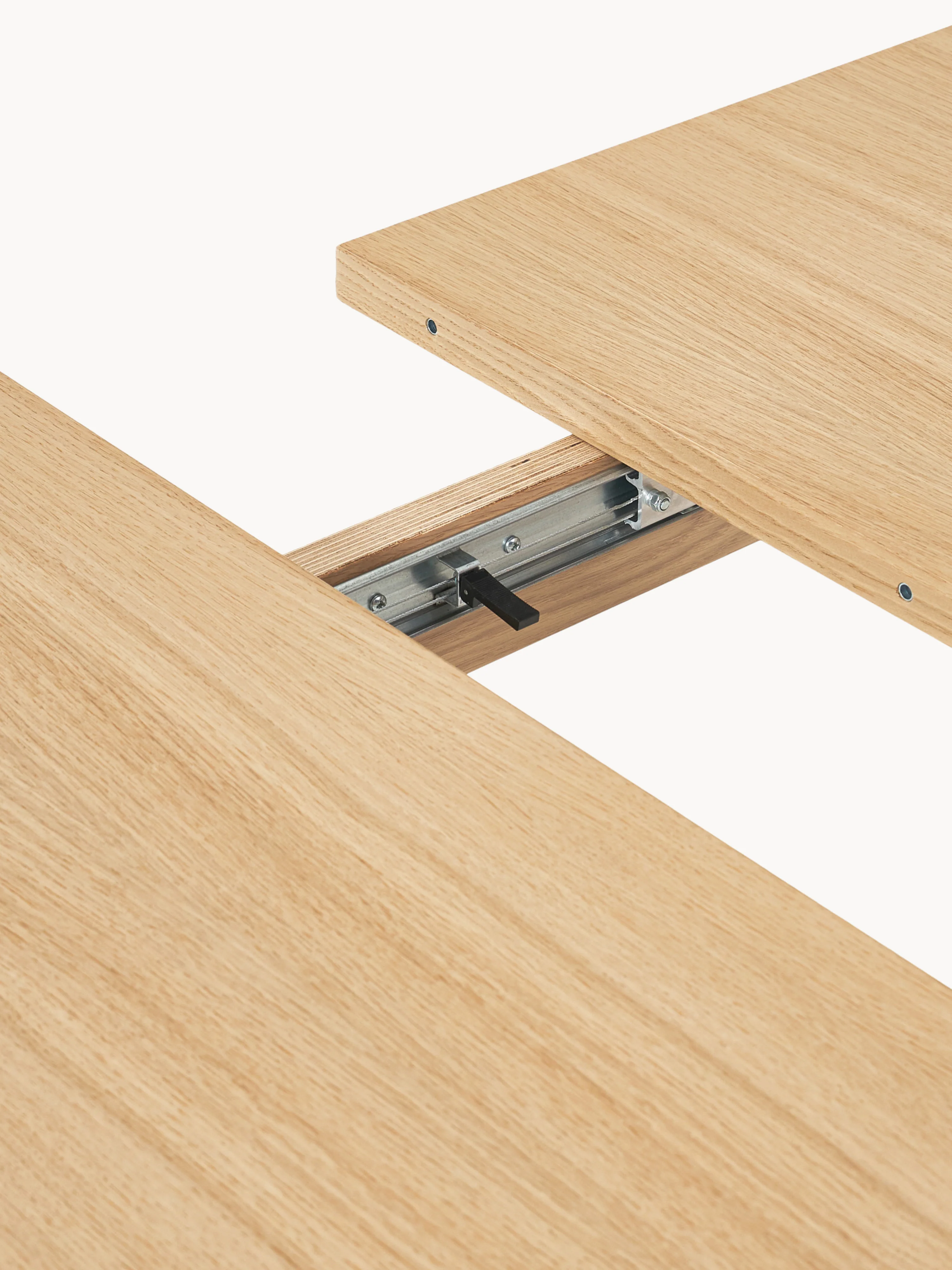 Uitschuifbare eettafel Ember, in verschillende formaten