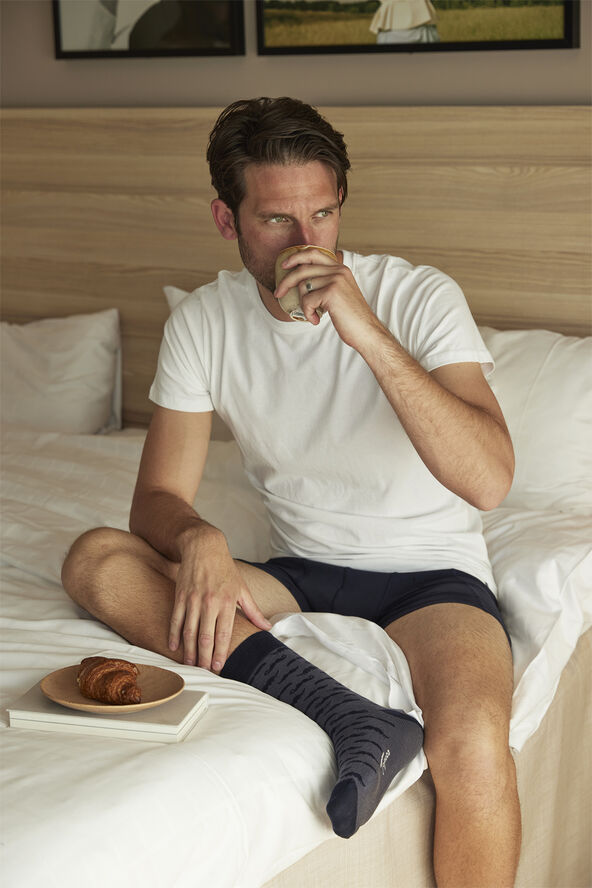 Topeco Topeco sock, cotton 555 dark blue