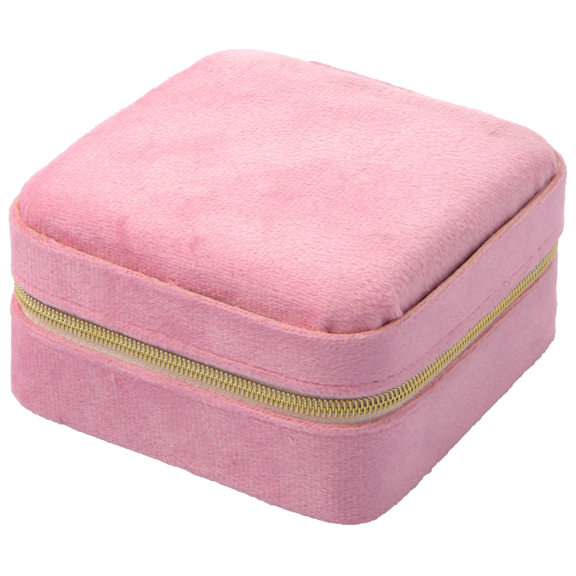 My Home Schmuckkasten mit Reißverschluss rosa
