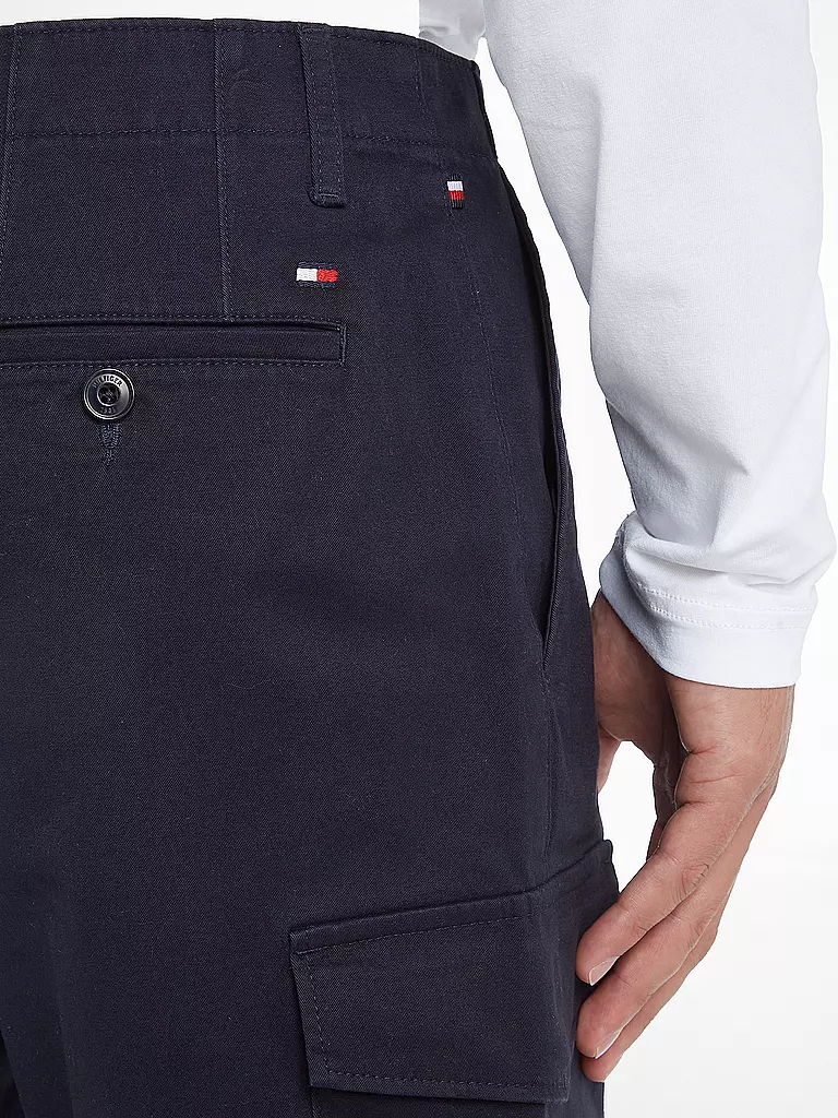 TOMMY HILFIGER Shorts Relaxed Fit Harlem blau