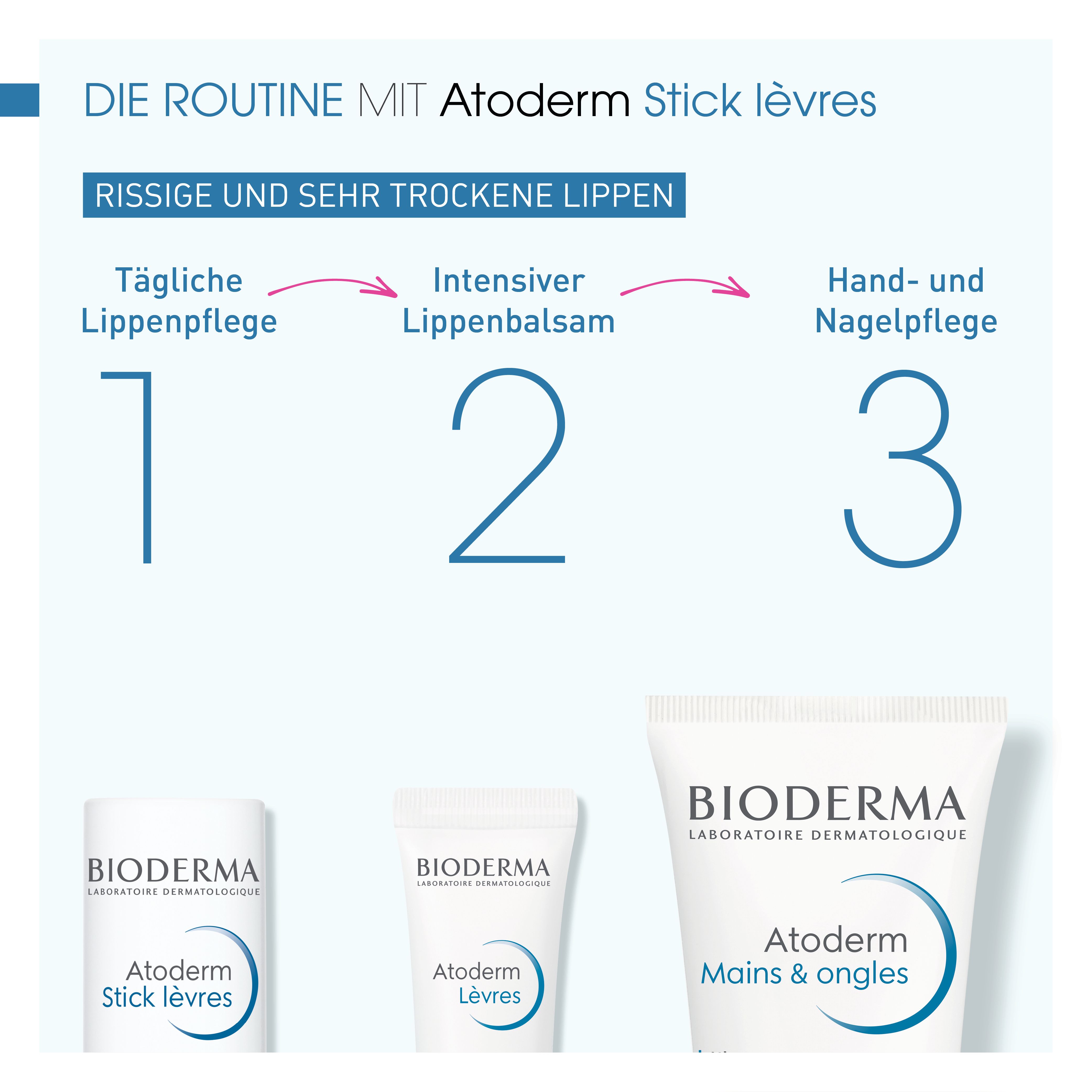 BIODERMA Atoderm Stick lèvres - Jetzt 25% sparen mit Code 
