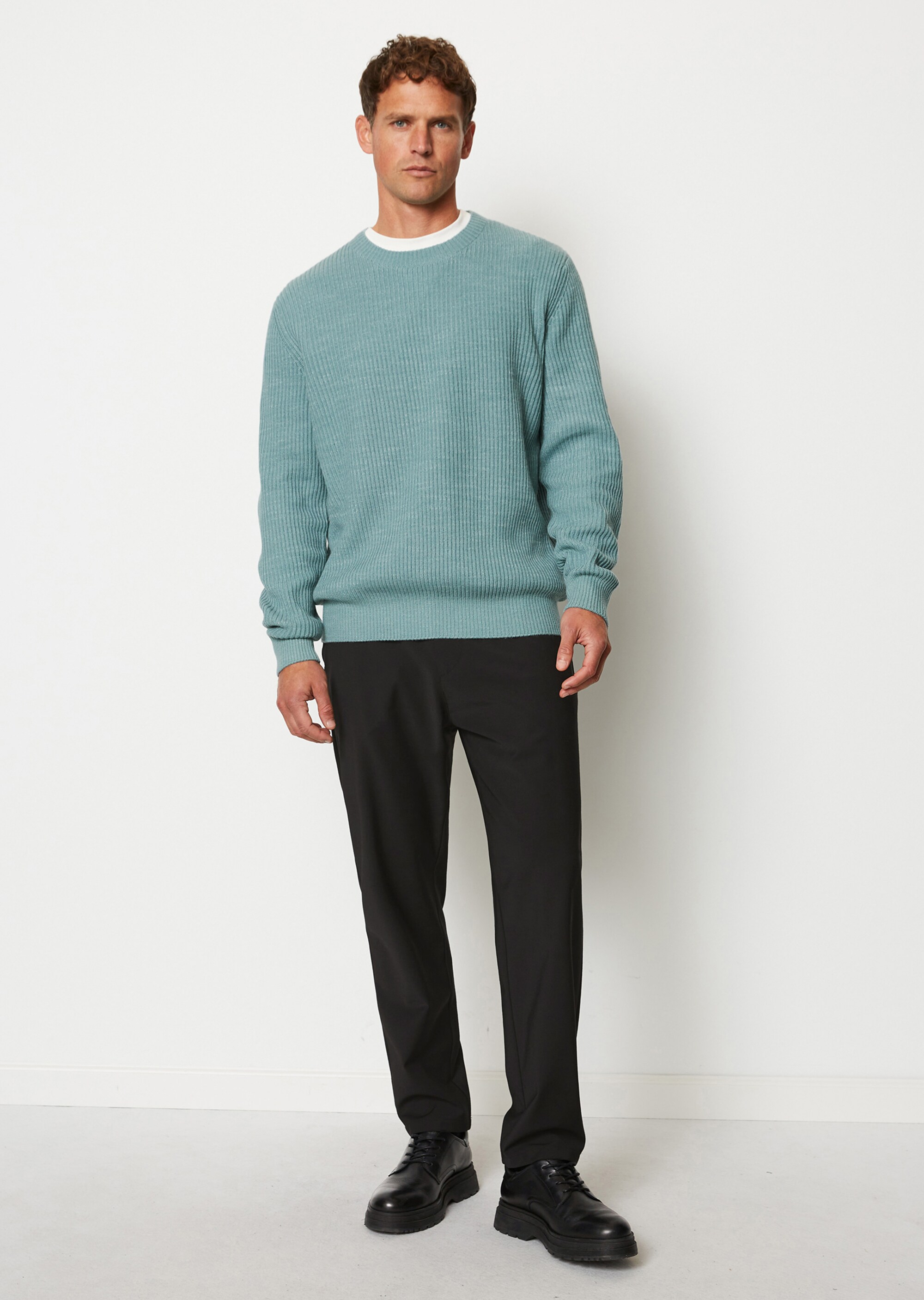 Pullover regular mit Bi-Color-Effekt