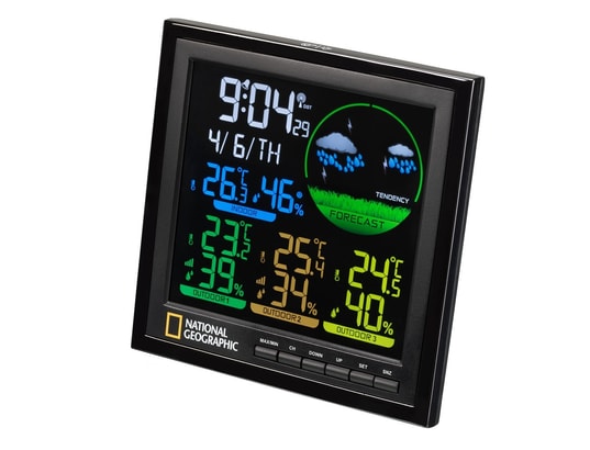 OPTEX - Station météo écran couleur lcd 4 plages de mesure national...