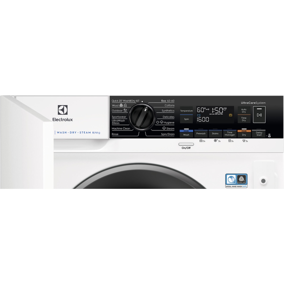 Electrolux Vask/tørk EW8WB864T3 (Hvit)