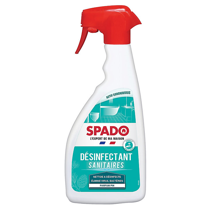 Nettoyant détartrant désinfectant 4 en 1 Spado 500ml
