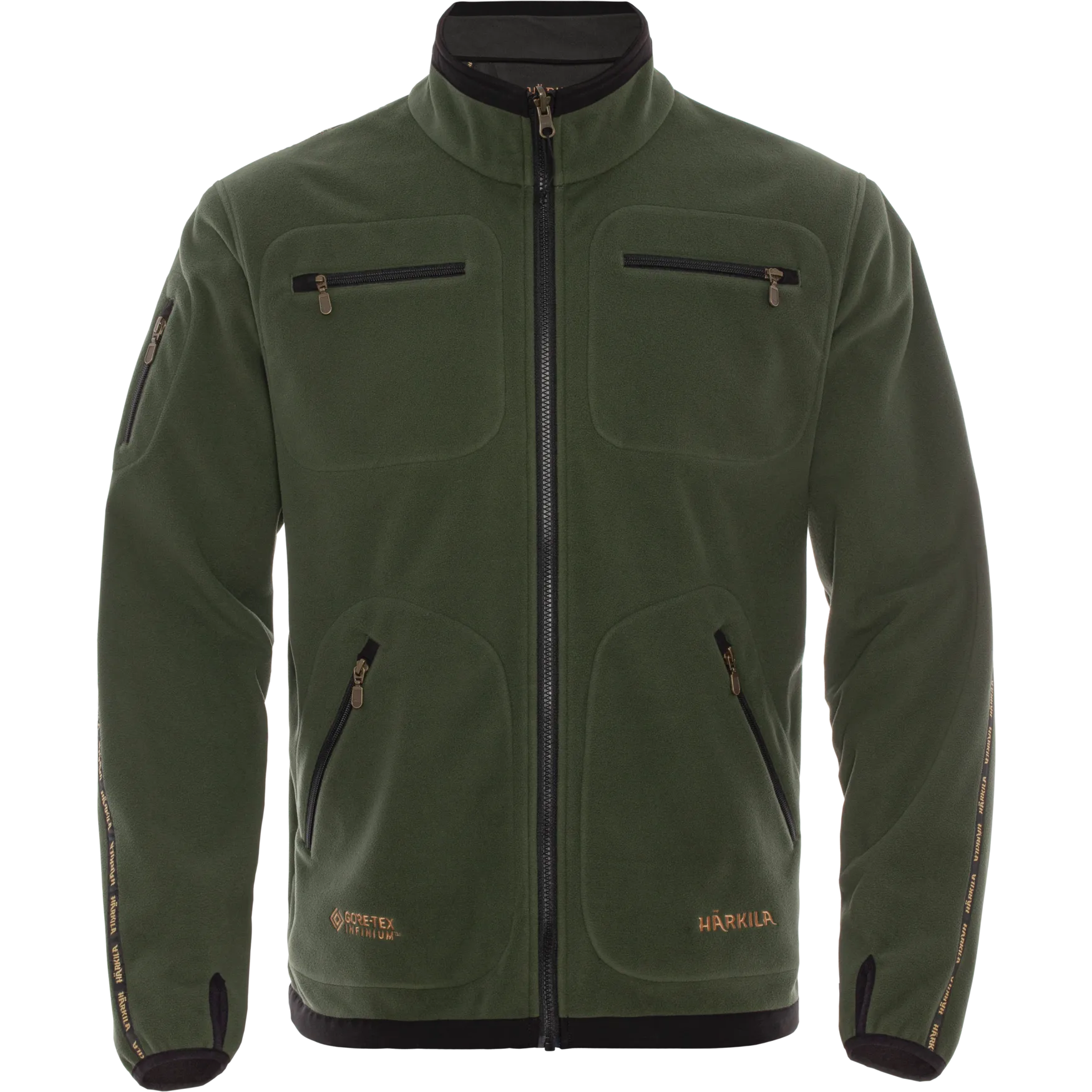 Härkila Men's Kamko Fleece Grey/Green