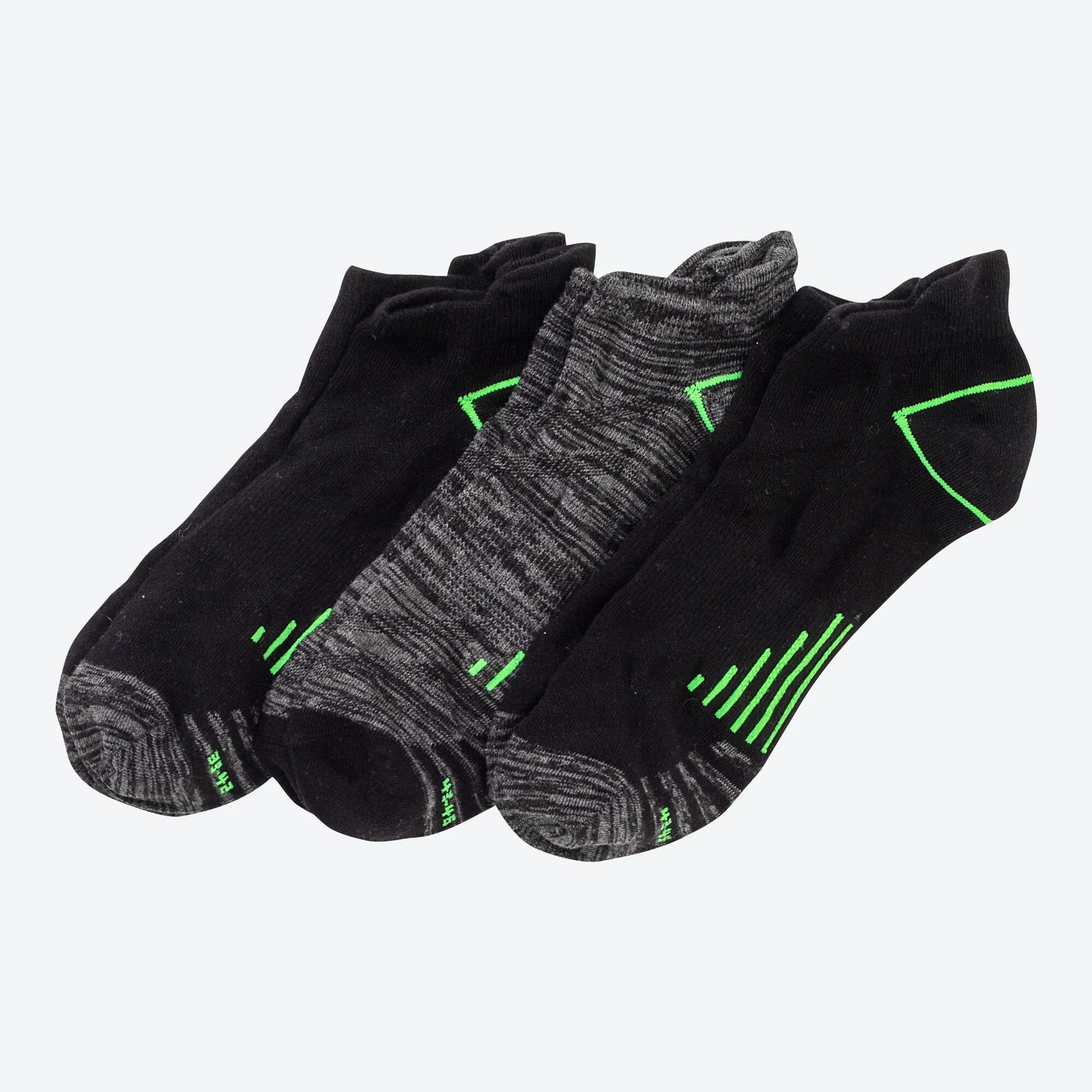 Herren-Sport-Sneaker-Socken, 3er-Pack