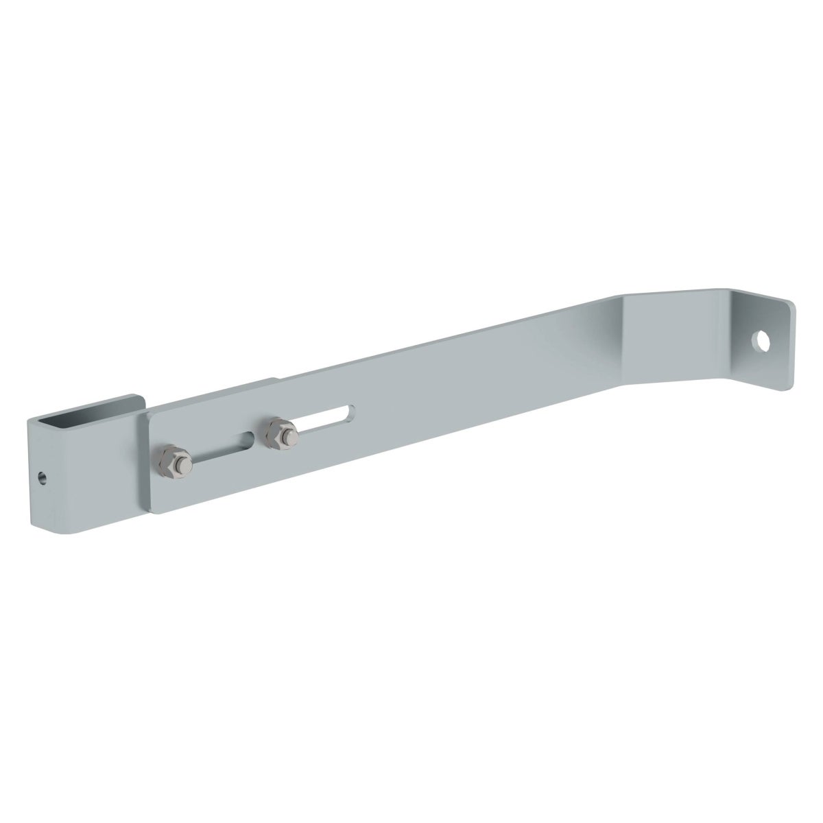 MUNK wandbeugel, verstelbaar 360-410mm, gegalvaniseerd staal, 1 stuk