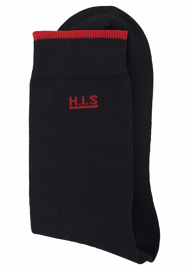 H.I.S Socken Packung, 7 Stk. tlg. mit farbigen Bündchen