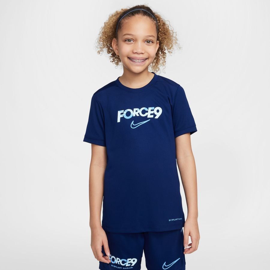 Nike T-shirt d'Entraînement Dri-FIT Academy 25 Erling Haaland Personal Edition - Bleu/Bleu Enfant