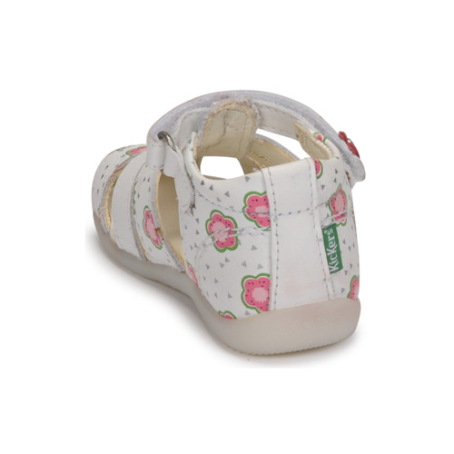 Kickers - BIGFLO-2 - Blanc / Rose