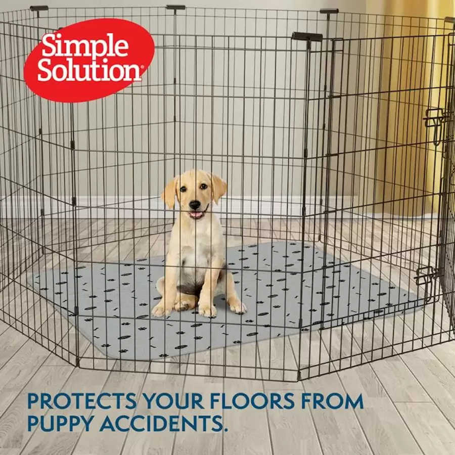 Tapetes laváveis para cães Simple Solution – Pacote com 2
