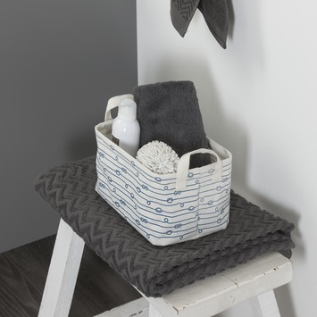 Sealskin Mandje Rope Ecru Vierkant