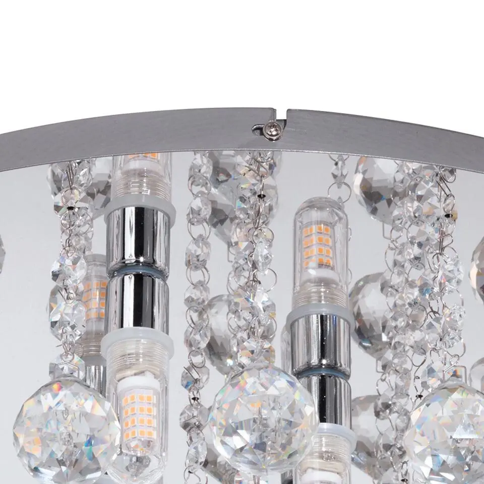 EGLOAlmontePlafondlamp-G9-Ø50cm-Chroom