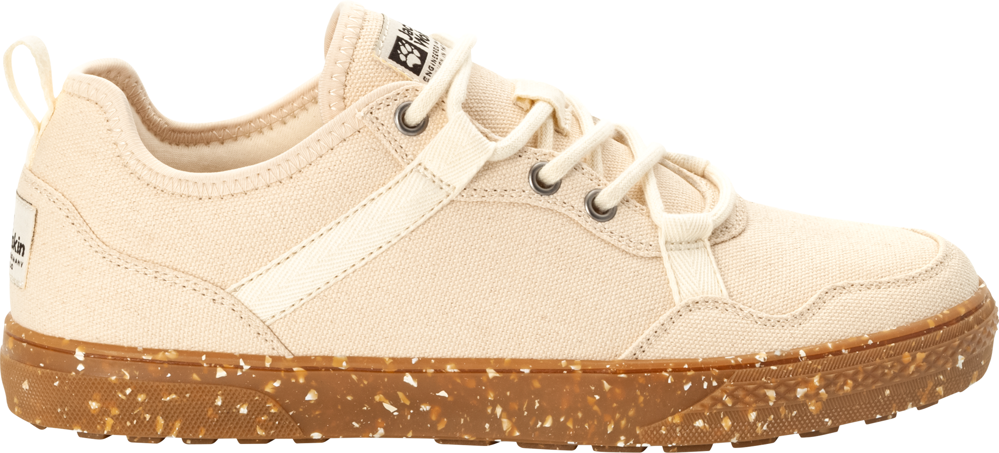 Jack Wolfskin Ecostride 3 Low Herren Sommerschuhe cotton white