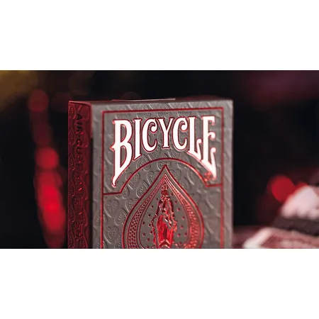 Bicycle® Kartenspiel MetalLuxe Rot