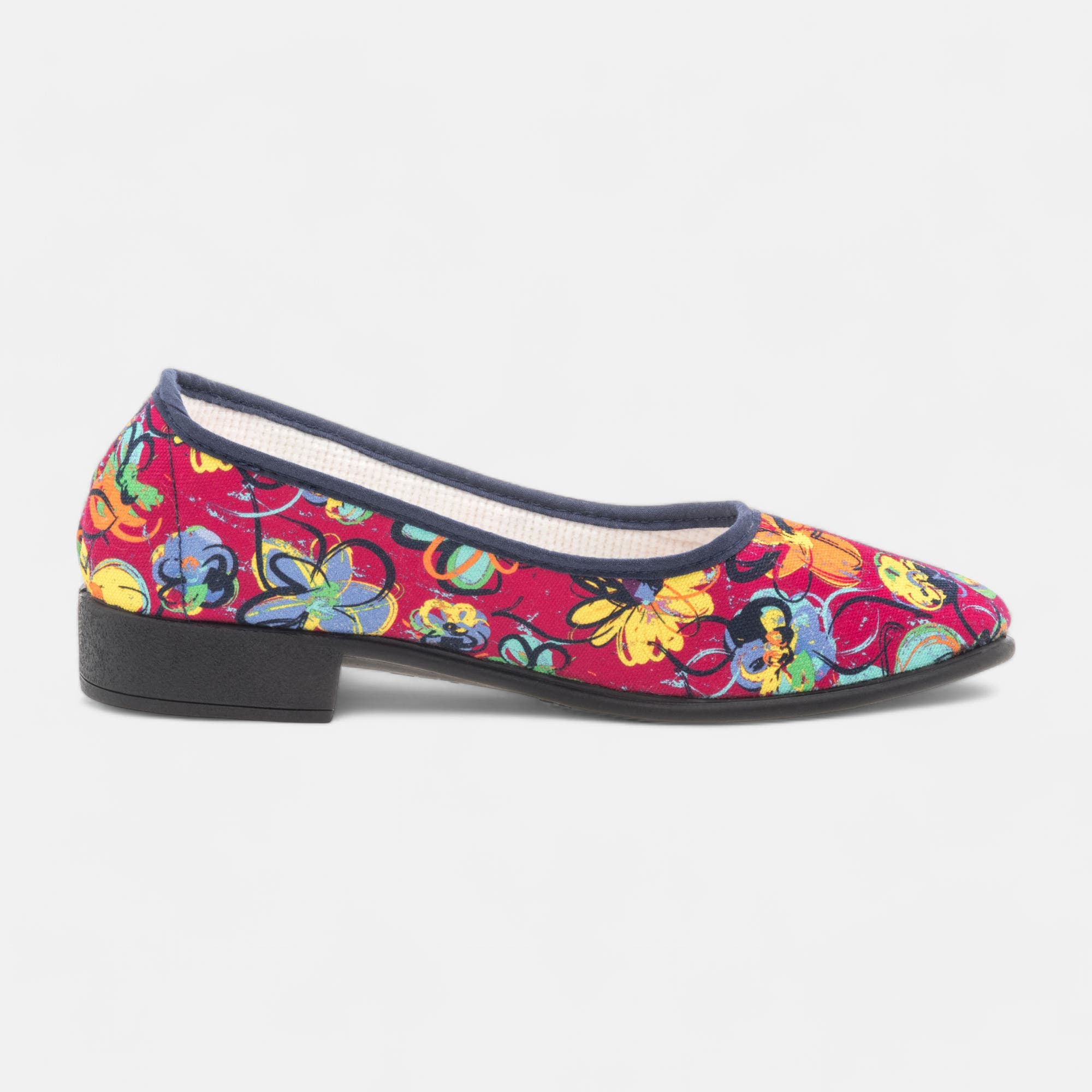 Chaussons ballerines Femme rose