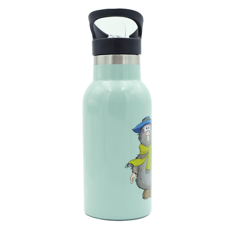 Flåklypa Drikkeflaske Grønn 350ml<br>Herlig og praktisk drikkeflaske!