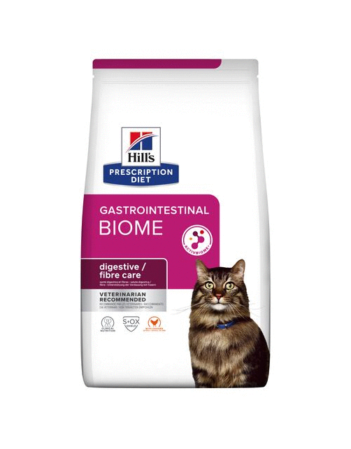 Hill's Prescription Diet Gastrointestinal Biome Digestive+ Fibre Care Zak - Kattenvoer - Kip 3 kg