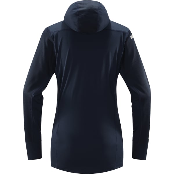 Veste polaire ski rando HAGLÖFS L.I.M MID MULTI HOOD W TARN BLUE