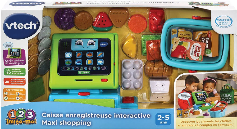 CAISSE ENREGISTREUSE INTERACTIVE MAXI SHOPPING