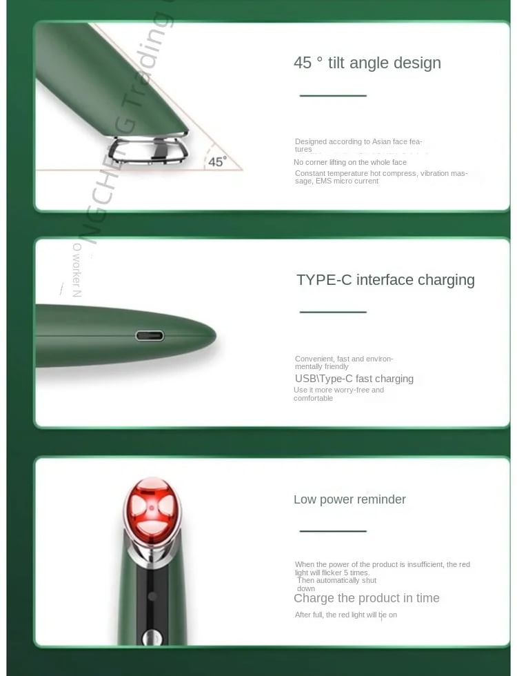 Beautyronics - USB oplaadbare oogmassager