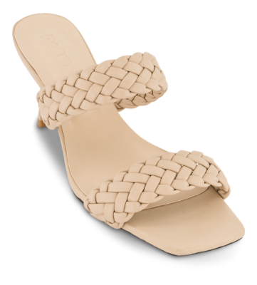 B&CO Damesandal Beige 4413101880