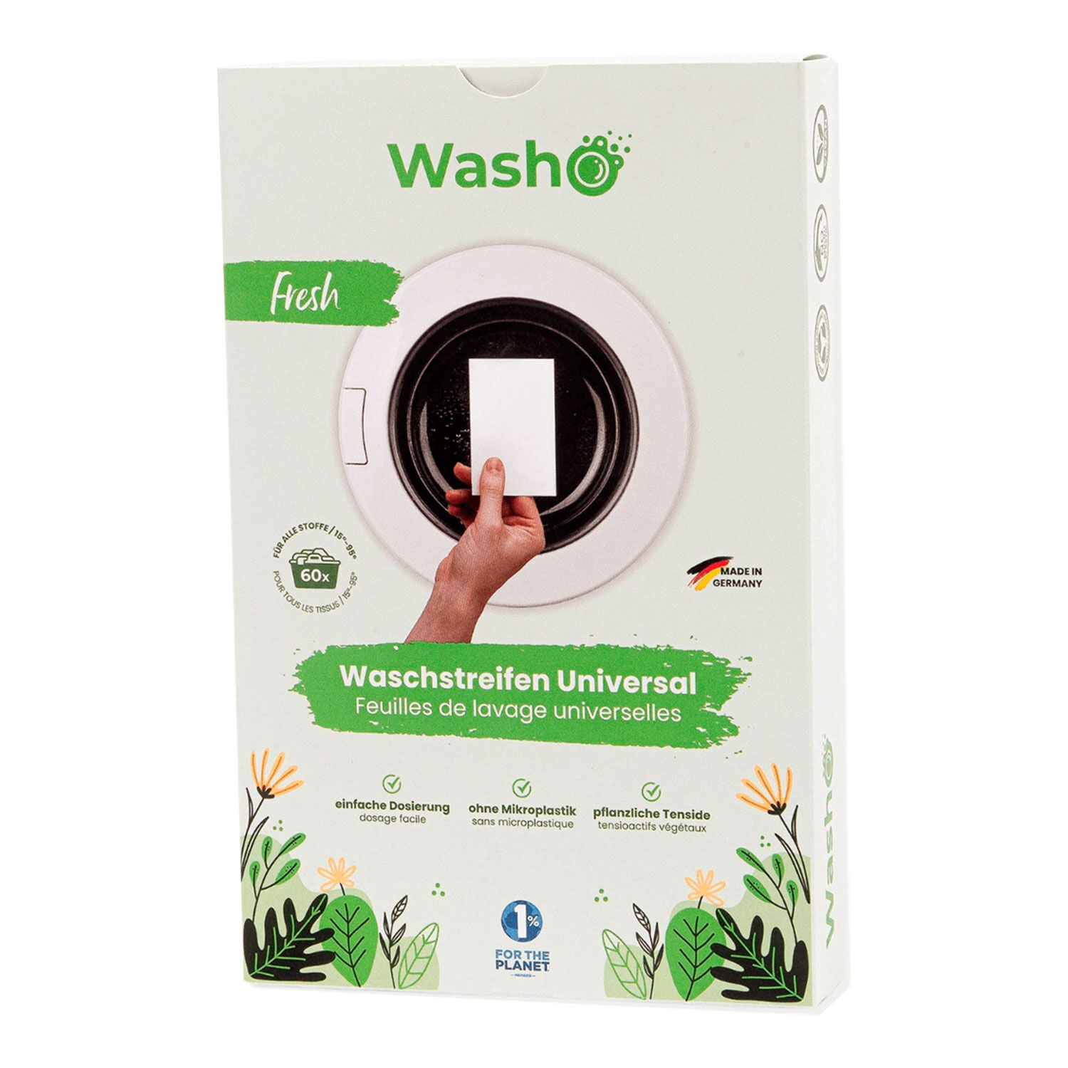 Washo Waschstreifen Fresh Breeze, 60 Stk.