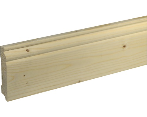 Plint SF272 sparren/grenen ruw 18 x 95 x 2400 mm